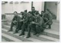 Photograph: [Soldiers on Stairs]