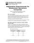 Pamphlet: Registration Requirements for Wastewater Operations Companies