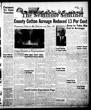 Primary view of The Seminole Sentinel (Seminole, Tex.), Vol. 49, No. 2, Ed. 1 Thursday, December 8, 1955