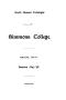 Book: Catalogue of Simmons College, 1897-1898