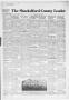 Newspaper: The Shackelford County Leader (Albany, Tex.), Vol. 7, No. 37, Ed. 1 T…