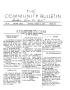 Primary view of The Community Bulletin (Abilene, Texas), No. 8, Saturday, October 7, 1967