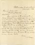 Letter: [Letter from I. G. Vore to J. W. Denver, November 29, 1883]