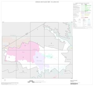 Primary view of 2000 Census County Subdivison Block Map: Killeen CCD, Texas, Index