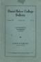 Book: Catalog of Daniel Baker College, 1922-1923