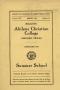 Primary view of Catalog of Abilene Christian College, 1929