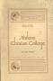 Book: Catalog of Abilene Christian College, 1924-1925