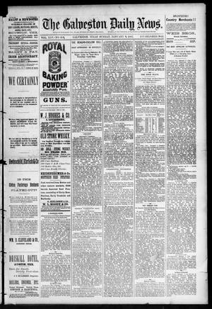 Primary view of The Galveston Daily News. (Galveston, Tex.), Vol. 45, No. 258, Ed. 1 Sunday, January 9, 1887