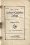 Book: Catalog of Abilene Christian College, 1916-1917