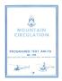 Pamphlet: Mountain Circulation