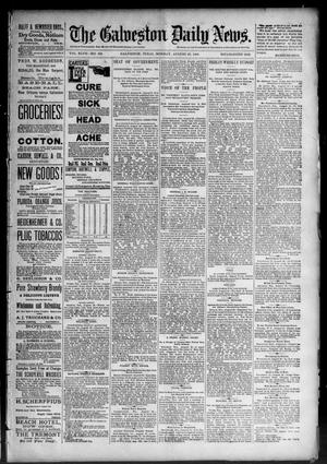 Primary view of The Galveston Daily News. (Galveston, Tex.), Vol. 47, No. 123, Ed. 1 Monday, August 27, 1888