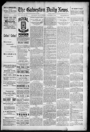 Primary view of The Galveston Daily News. (Galveston, Tex.), Vol. 47, No. 237, Ed. 1 Thursday, December 20, 1888
