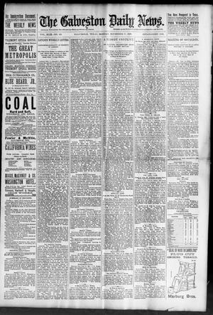 Primary view of The Galveston Daily News. (Galveston, Tex.), Vol. 49, No. 195, Ed. 1 Monday, November 10, 1890
