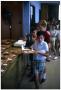 Photograph: Campers a Food Line