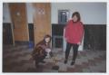 Photograph: [Two Women Repairing Floor]