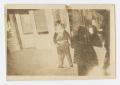 Photograph: [Photograph of Roy LaVern Wise in Front of Store]