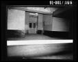 Primary view of City Hall Basement, Southeast Door to Jail [Negative]
