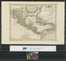 Map: Nouvelle Espagne, Nouveau Méxique, Isles Antilles