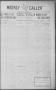 Newspaper: Corpus Christi Weekly Caller (Corpus Christi, Tex.), Vol. 25, No. 18,…