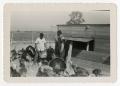 Photograph: [Man and Boy with Turkeys]