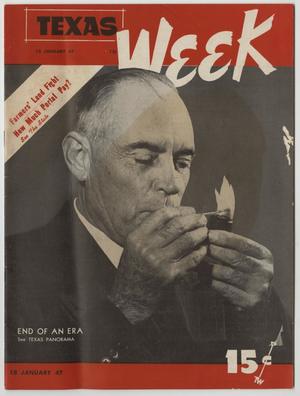 Texas Week, Volume 1, Number 23, January 18, 1947