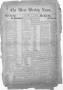 Newspaper: The West Weekly News. (West, Tex.), Vol. 2, No. 13, Ed. 1 Friday, Jan…