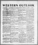 Newspaper: Western Outlook (San Francisco and Oakland, Calif.), Vol. 32, No. 36,…