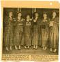Clipping: [Newspaper Clipping: Belles of 1918]