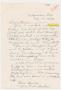 Letter: [Letter from Mrs. C. M. Jordan to Rosa Walston Latimer - February 19,…