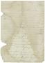 Letter: Antonio Lopez de Santa Anna to Lorenzo de Zavala, February 26, 1829