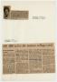 Text: [Barbara C. Jordan Newspaper Clippings and Photographs: October 1969-…