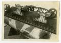 Photograph: [Photograph of Overturned German Tank]
