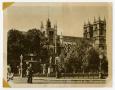 Postcard: [Postcard of Westminster Abbey and St. Margaret's Church]