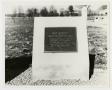 Photograph: [Photograph of 82nd Armored Medical Battalion Memorial Stone]