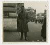 Photograph: [Photograph of Soldier at Piccadilly Circus]