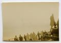 Photograph: [Photograph of a Soldier on Ship's Deck]