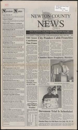 Newton County News (Newton, Tex.), Vol. 33, No. 51, Ed. 1 Thursday, July 18, 2002