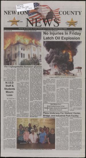Newton County News (Newton, Tex.), Vol. 42, No. 59, Ed. 1 Wednesday, August 31, 2011