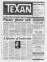 Newspaper: The Texan Newspaper (Houston, Tex.), Vol. 36, No. 1, Ed. 1 Wednesday,…
