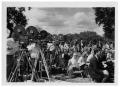 Photograph: [Film Crews and Others Seated]