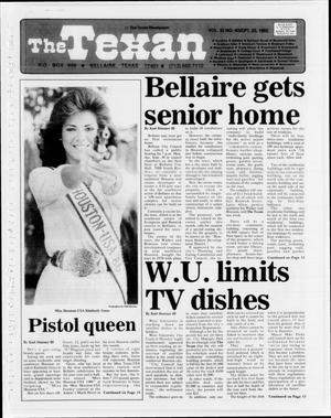 The Texan (Bellaire, Tex.), Vol. 32, No. 04, Ed. 1 Wednesday, September 25, 1985