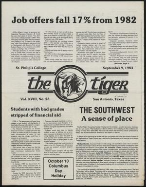 The Tiger (San Antonio, Tex.), Vol. 18, No. 23, Ed. 1 Friday, September 9, 1983