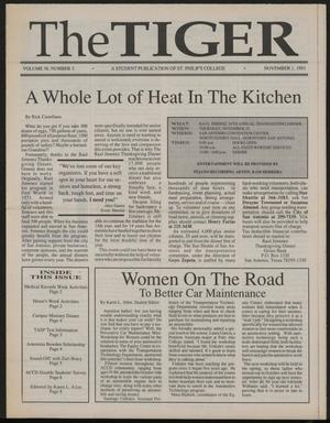 The Tiger (San Antonio, Tex.), Vol. 38, No. 3, Ed. 1 Monday, November 1, 1993