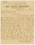 Letter: [Letter from E.R. Cotham to K.K. Legett - January 14, 1896]