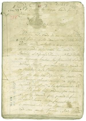 Primary view of Section of Diary of Carlos Maria Bustamente