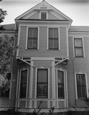 Primary view of [Steele House, (West bay detail)]