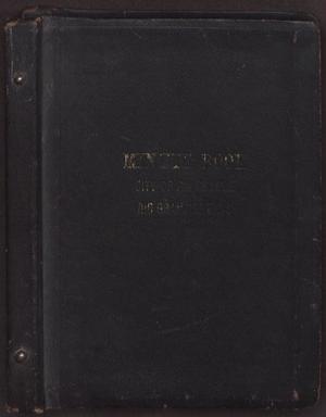Book "A," Minutes of the City of Rio Grande, Starr County, Texas
