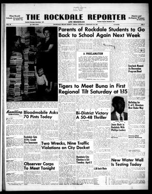 Primary view of The Rockdale Reporter and Messenger (Rockdale, Tex.), Vol. 85, No. 7, Ed. 1 Thursday, February 28, 1957
