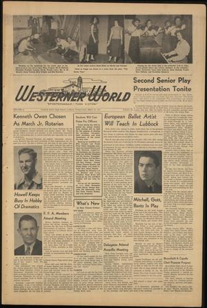 The Westerner World (Lubbock, Tex.), Vol. 16, No. 23, Ed. 1 Friday, March 10, 1950