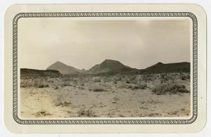 [Photograph of the Mountain Scenery Around Johnson's Ranch]